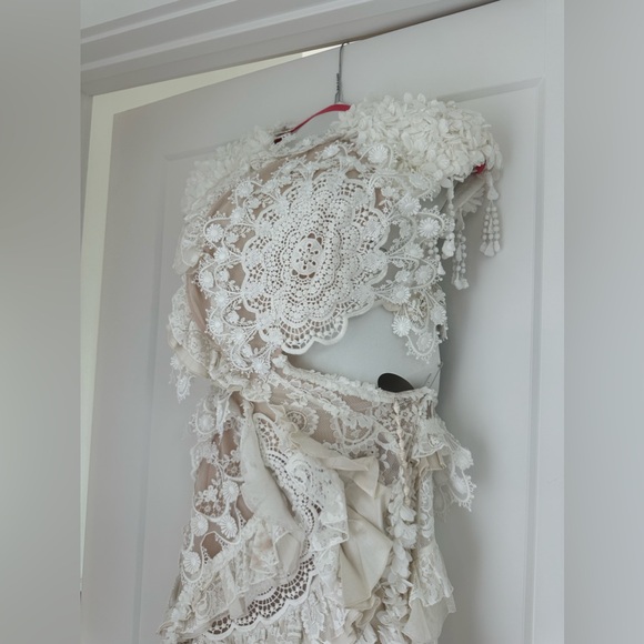 Zimmermann Wonderland Frill Dress Size 1 - Picture 4 of 7